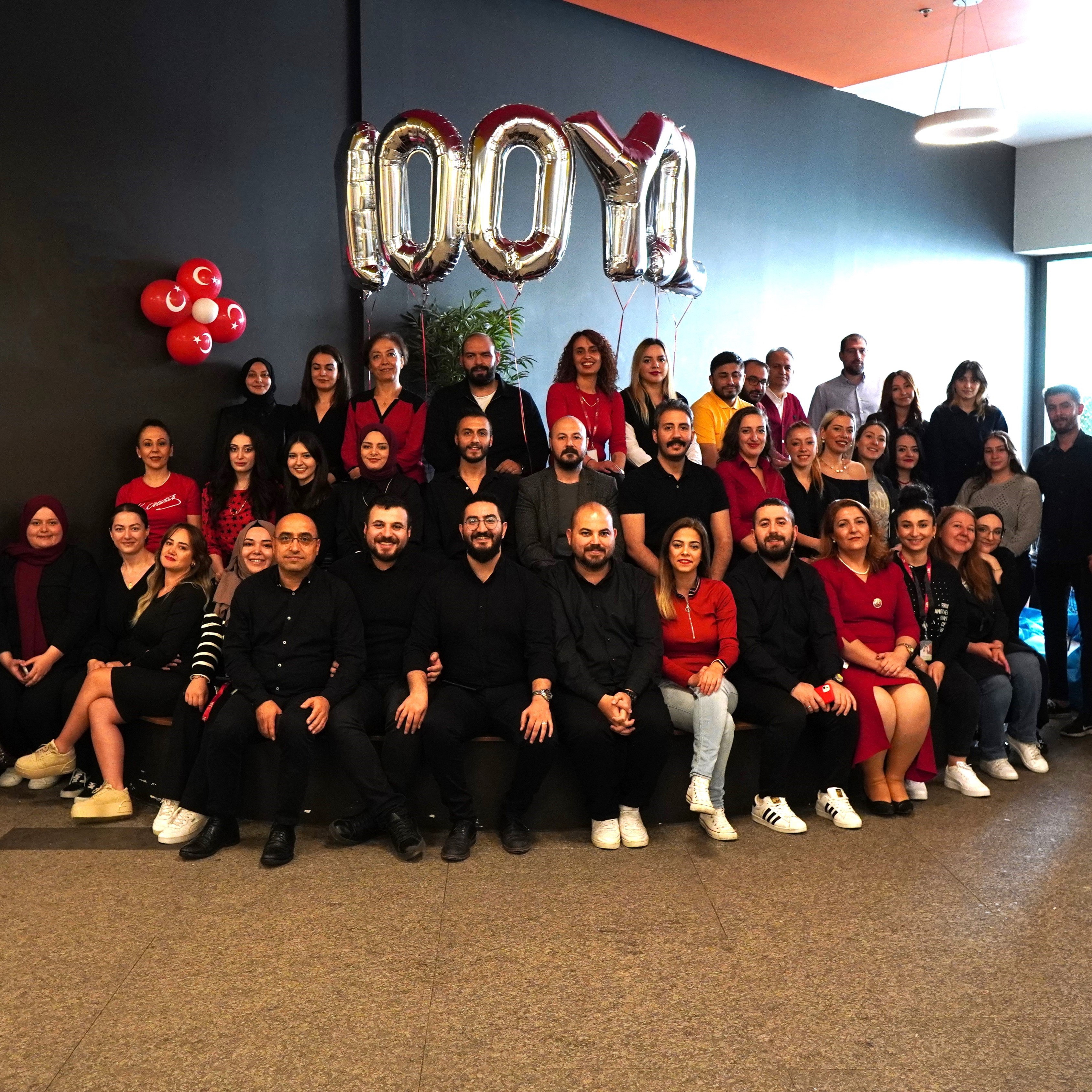 Net Call Center - We came together with an organization we organized specifically for the 100th anniversary of our Republic!