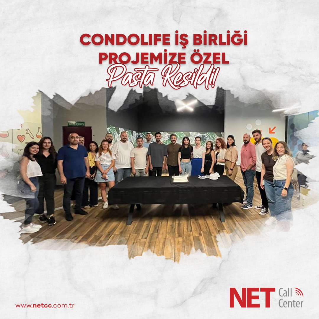 Net Call Center - Special Cake Cut for CondoLife Collaboration Project!