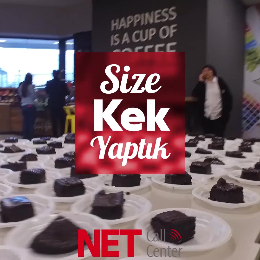 Net Call Center - Happiness multiplied on cake day!