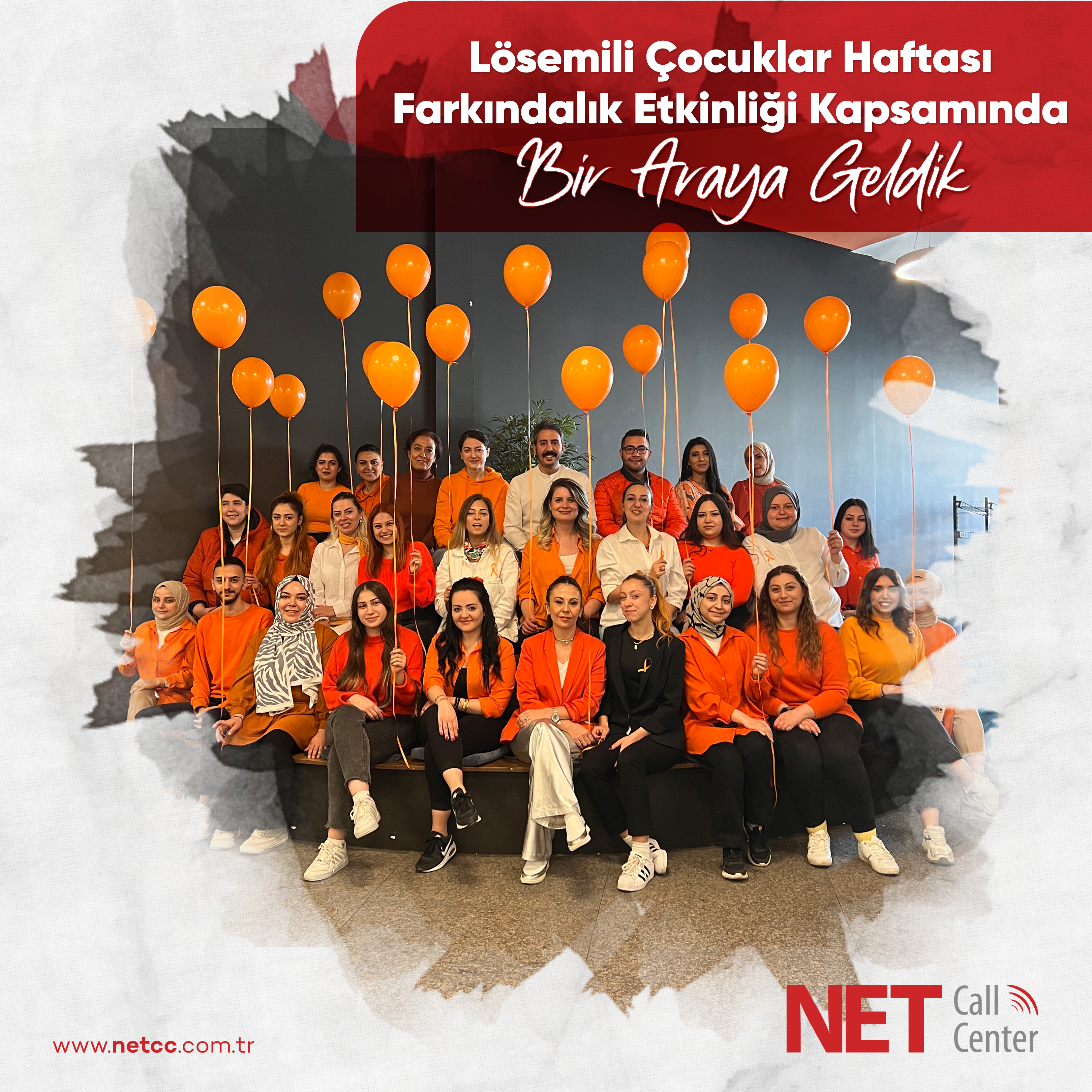 Net Call Center - We Came Together for Leukemia Awareness Week Awareness Event