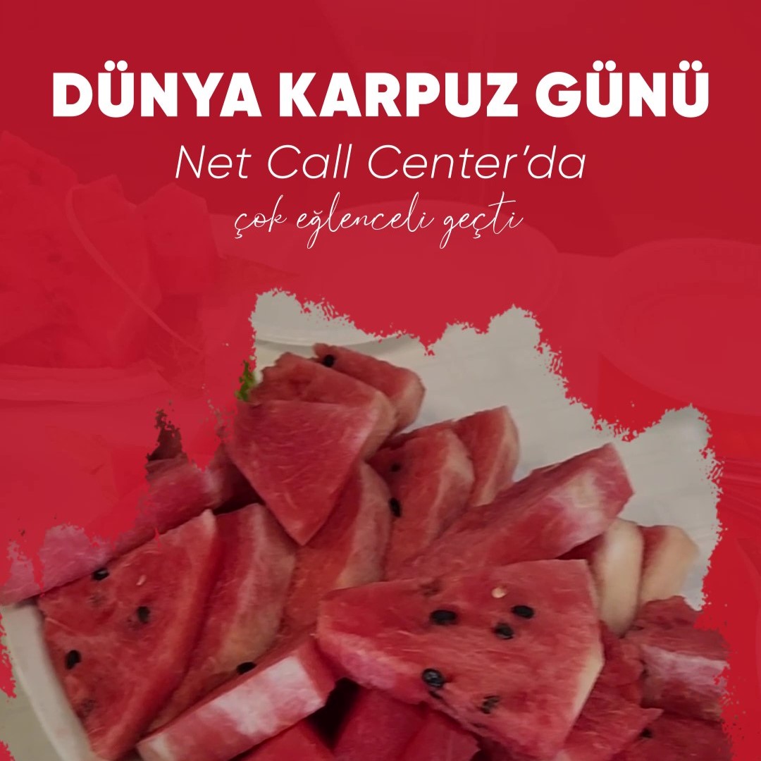 Net Call Center - Coolness on World Watermelon Day!