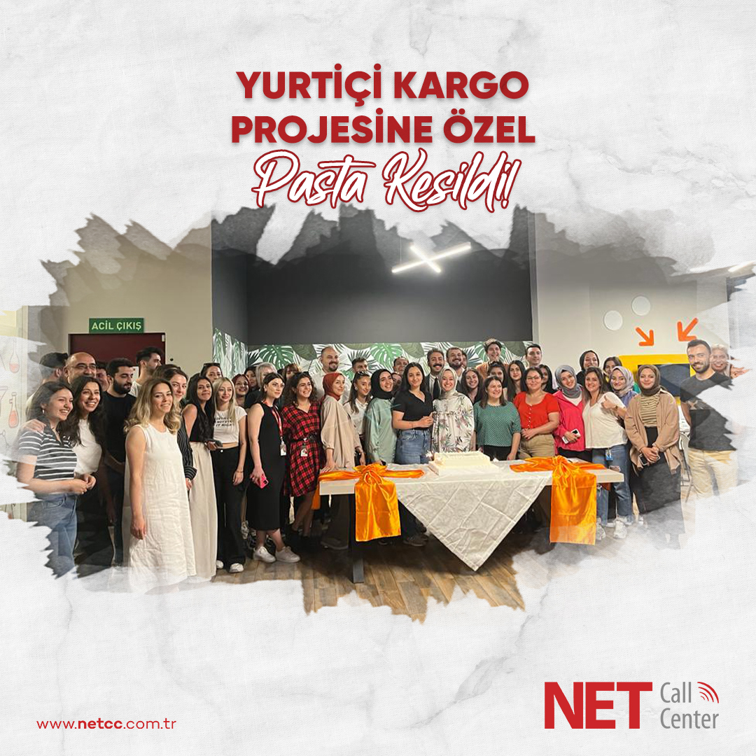 Net Call Center - Special Cake for Yurtiçi Kargo Project!